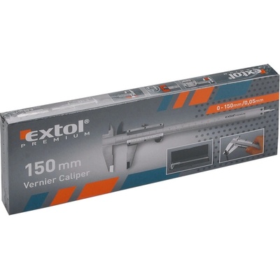 EXTOL CRAFT posuvné měřítko kovové 200mm rozlišení 0,05mm