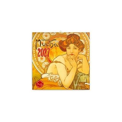 Poznámkový Alfons Mucha nástěnný autor neuvedený 2027