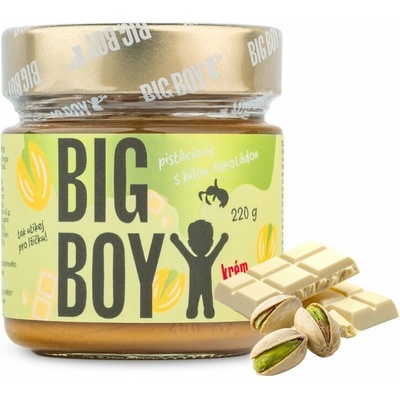 Big Boy Pistácie s bílou čokoládou 220 g