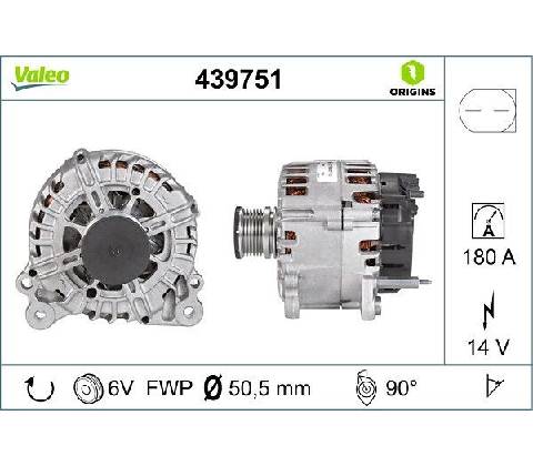 Alternátor VALEO 439751