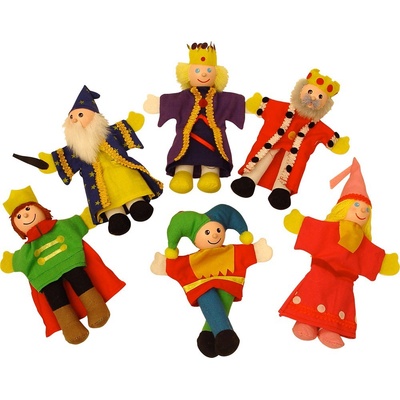 Bigjigs Prstové maňušky Sada Rozprávkové postavičky