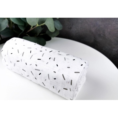 T-tomi Velká bavlněná tetra osuška grey lines / šedé čárky – Zboží Dáma