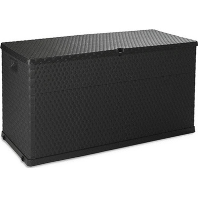 Aldotrade Rattan box 420l antracit