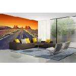 DIMEX ART Самозалепваща се флизелинова фототапета път към монумент вали 375 x 250 см
