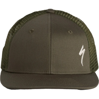 Specialized S-Logo Trucker Hat oak green/birch white