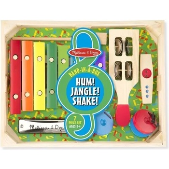 Image 1 of Melissa & Doug - Комплект музикални инструменти - Банда в кутия 2