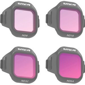 SUNNYLiFE Комплект от 4 филтъра Sunnylife ND8 + ND16 + ND32 + ND64 за MINI 5 Pro (N5P-FI096)