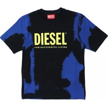 Diesel Tjustb84 Over T-shirt modrá