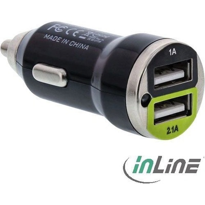 InLine 31502C зарядно за мобилни устройства Универсален Черен USB Автоматичен (31502C) (31502C)