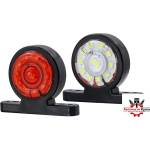  Габарити led рогче Бяло-Червено 2бр. к-т -894109-1 ('269329)