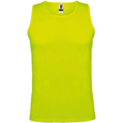 Andre detská športová vesta žltá Fluor