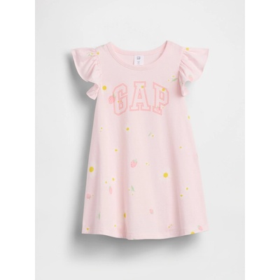 GAP Baby šaty s logem Růžová – Zboží Dáma