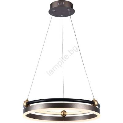 V-TAC Led Пендел led/20w/230v 3000k Ø 42 см кафяв (vt1719)