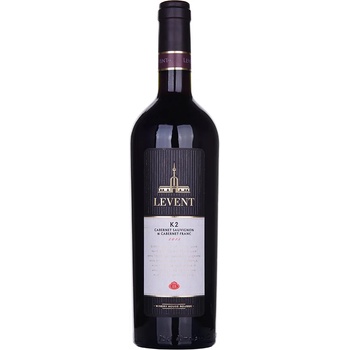 Image 1 of Винарска къща Русе Levent K2 Cabernet Sauvignon & Cabernet Franc 750 ml