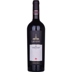 Винарска къща Русе Levent K2 Cabernet Sauvignon & Cabernet Franc - червено вино 750ml 750 ml