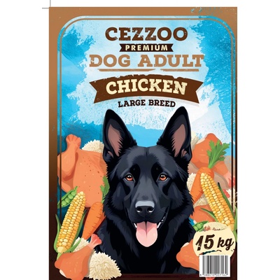 Cezzoo Premium Adult Large Breed Chicken 3 kg