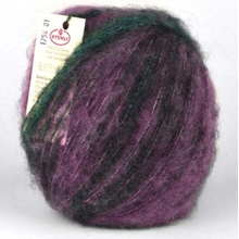 STENLI Raffaello 1756 blueberry and dark green
