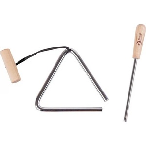 Classic World Музикален инструмент Classic World - Триъгълник, 10 cm (CWE40504) - baby
