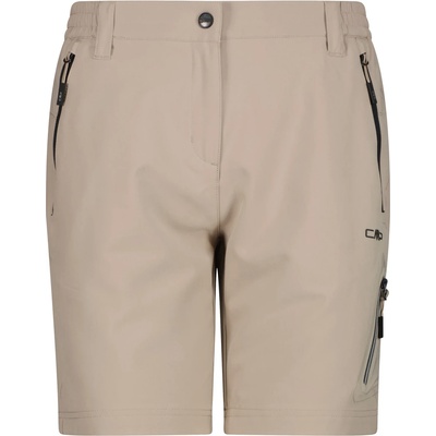 CMP Дамски къси панталони CMP Women's Bermuda Stretch Shorts - Sabbia / Antracite - размер 48 (EU) (112-2965-1218)