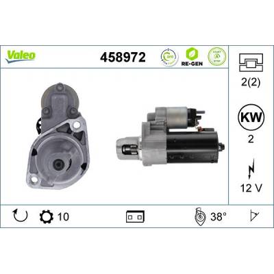 Startér VALEO 458972