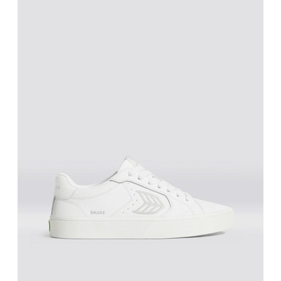 Cariuma Salvas White Premium Leather Ice Logo Sneaker
