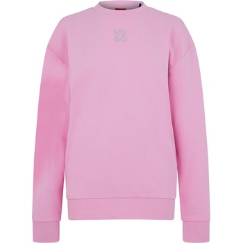 HUGO BOSS Блуза Hugo Diamante Easy Crew Sweater - Pink