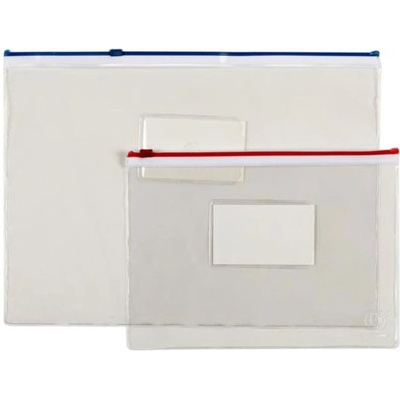 Office Point Папка с цветен цип Office Point А5 Прозрачен (1303319-00-3450500-02)