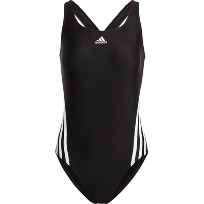 Adidas sportswear Спортен бански '3-Stripes' черно, размер 38