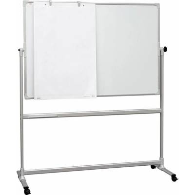 Eurosupplies mobilní magnetická tabule ALU rám 120x90