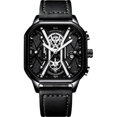 Poedagar Часовник poedagar ge-35012 - Черен kp35012 (ge-35012)