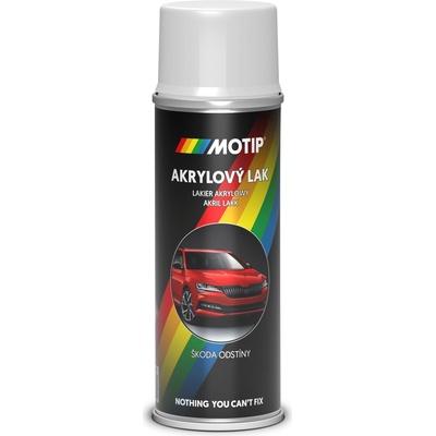 MOTIP bílá křída lesk 200ml
