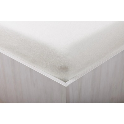 Teptex prostěradlo froté smetanové 200x220