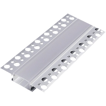 ELMARK АЛУМИНИЕВ ПРОФИЛ ЗА led ЛЕНТА dp65 ВГР. В ГИПС (99acc65)