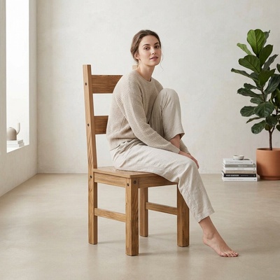 IDEA nábytek Jídelní stůl 92x92 + 4 židle EL DORADO dub antik