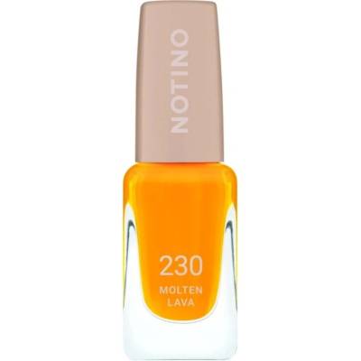 Notino Gel Effect Nail Polish lak na nehty s gelovým efektem 230 Molten Lava 10 ml