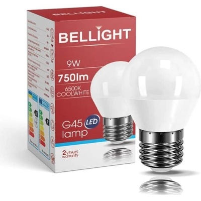 Bellight LED žiarovka E27 9W 6500K G45 SAD811442