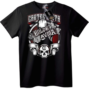 NOONEBRAND Тениска Череп & G Лого - 2XL, Black