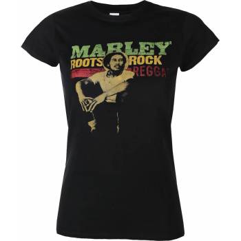 ROCK OFF дамска тениска Bob Marley - Корени, Рок, Реге - ROCK OFF - BMATS17LB