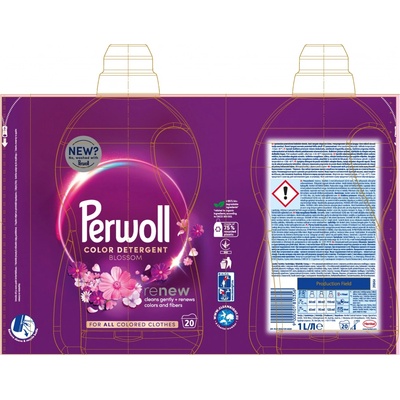 Perwoll ReNew Color Blossom prací gel 20 PD 1 l