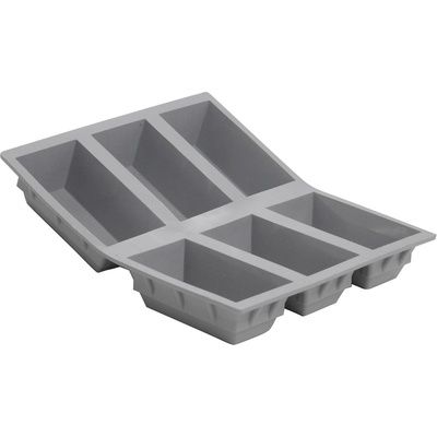 de Buyer Forma na sušienky ELASTOMOULE 21 cm sivá silikón
