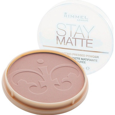 Rimmel Stay Matte Zmatňujúci kompaktný púder 008 Cashmere 14 g