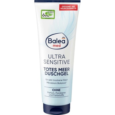Balea med Ultra Sensitive Mrtvé moře sprchový gel 250 ml