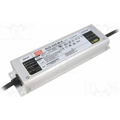 MEAN WELL XLG-240-M-A Napájecí zdroj: spínaný; LED; 240W; 90÷171VDC; 0,7÷2,1A; IP67; XLG