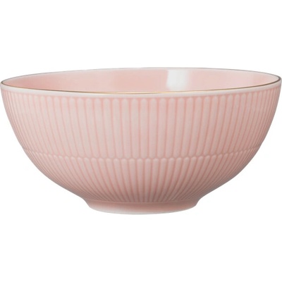 Seltmann Weiden Kulatá mísa AMINA růžová gold edge 21,5 cm