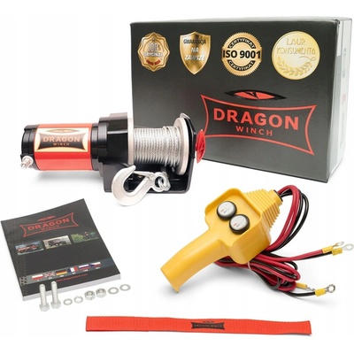 Elektrický navijak Dragon Winch 907 kg 12V IP55