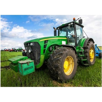 BrandMac Detská deka Zelený traktor