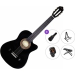 Valencia VC104TC Premium SET 4/4 Black Класическа китара