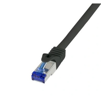 LogiLink Patch kábel Ultraflex Cat. 6A, S/FTP, 0, 25 m fekete (C6A013S) (C6A013S) (C6A013S) (C6A013S)