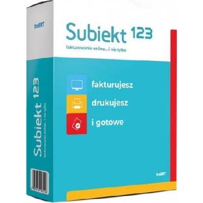 Vložit program InsERT software - základní balíček Subiekt 123 - licence na 12 měsíců