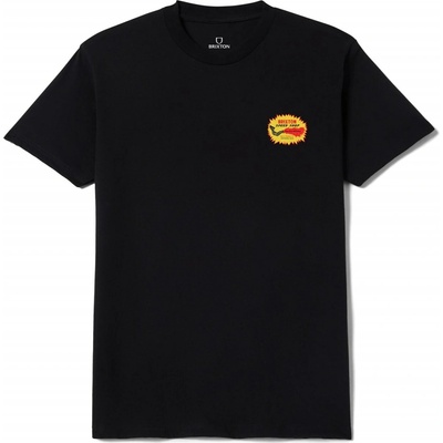 Brixton tričko Mavis S/S Stt Black Worn Wash